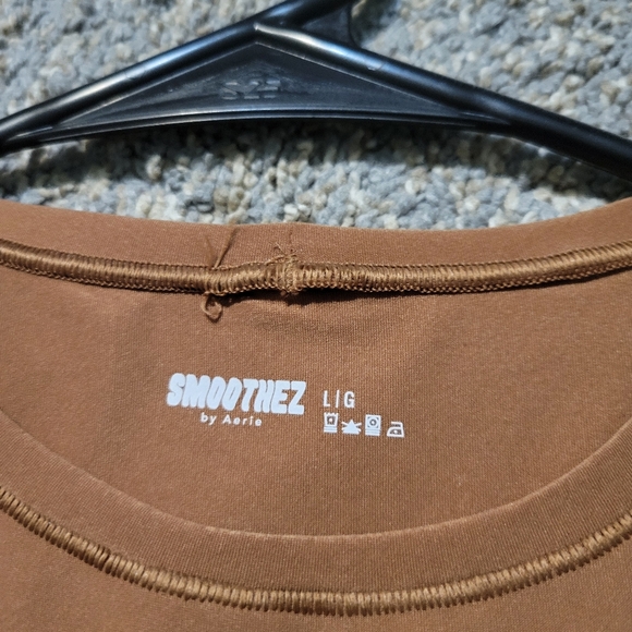 Aerie Smoothez Brown Bodysuit Womans - Picture 3 of 6